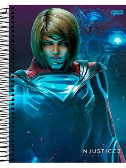 Imagem de Caderno 1 Matéria Univ Injustice 2  96fls