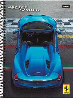 Imagem de Caderno 1 Matéria Univ Ferrari 96fls