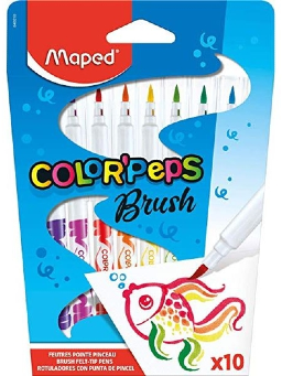 Imagem de Caneta Hidrográfica Maped - Color Peps Brush