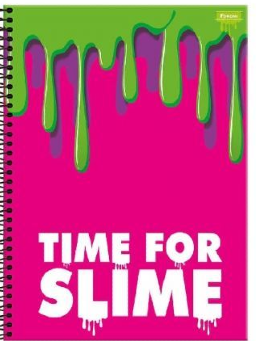 Imagem de Caderno 1 Matéria Univ Slime 96fls