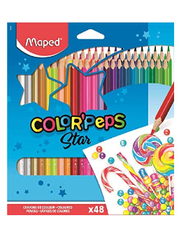 Imagem de Lápis de Cor 48 Cores ColorPeps Star - Maped