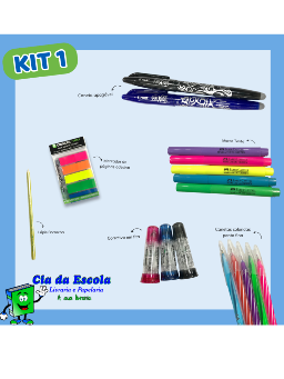 Imagem de Kit de Canetas Nº 1 