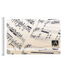 Imagem de Caderno Música Pq Flex 96fls