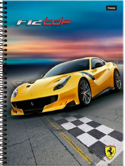 Imagem de Caderno  1/4 Espiral Ferrari 80fls