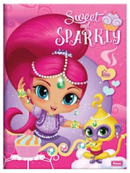 Imagem de Caderno Brochura Univ. Sweet and Sparkly 96 fls