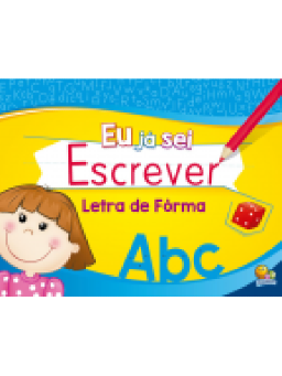 Imagem de Eu já sei Escrever: Letra de Fôrma