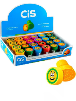 Imagem de Carimbo Stamp Carinhas Sortido - Avulso Cis