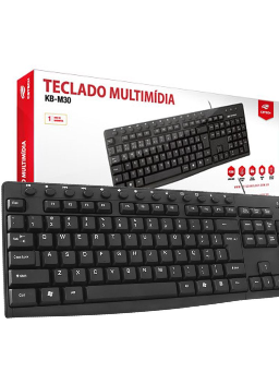 Imagem de Teclado Usb C3tech Kb-12bk Preto