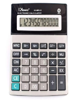 Imagem de Calculadora Eletrônica 12 Dígitos Média