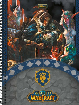 Imagem de Caderno 1 Matéria Univ World Of Wargraft 96fls