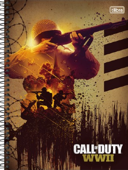 Imagem de Caderno 1 Matéria Univ Call Of Duty 96fls