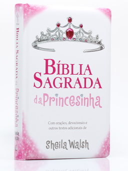 Imagem de Bíblia Sagrada da Princesinha NTLH Letra Média