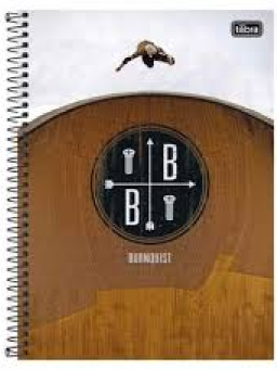 Imagem de Caderno 1 Matéria Univ Bob Burnquist 96fls