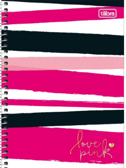 Imagem de Caderno  1/4 Espiral Love Pink 80fls