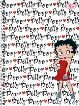 Imagem de Caderno 1 Matéria Univ Betty Boop 96fls