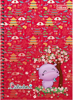 Imagem de Caderno  1/4 Espiral Bichinhos  96fls