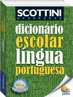 Imagem de Dicionário Escolar Língua Portuguesa Scottini 